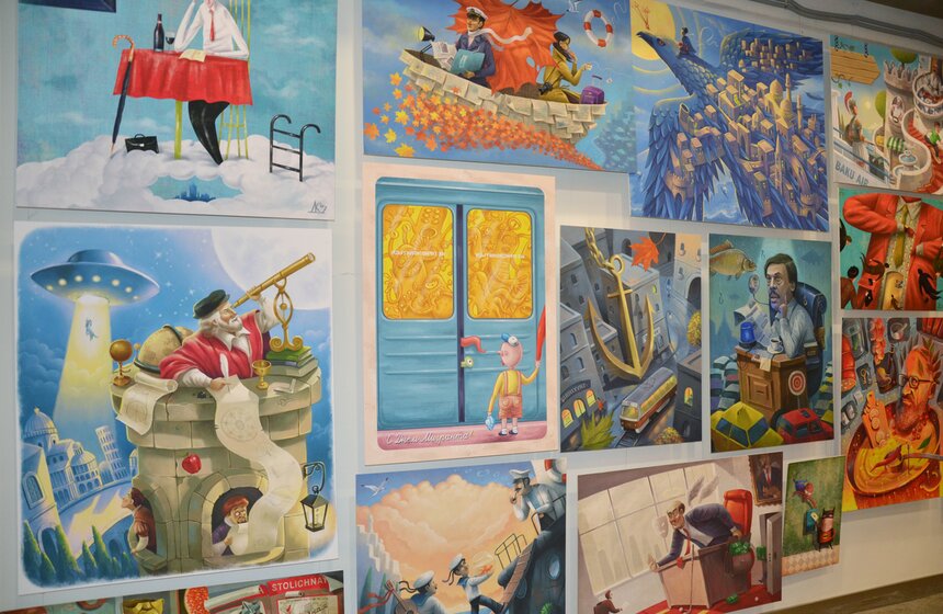В ARTPLAY проходит выставка иллюстраций "Имаджинариума" 6 фото