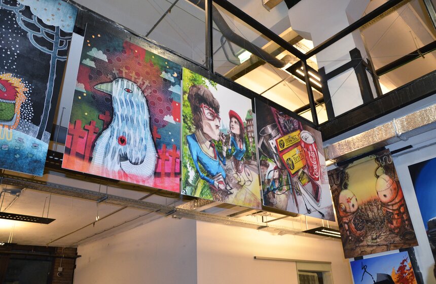 В ARTPLAY проходит выставка иллюстраций "Имаджинариума" 9 фото