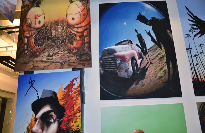В ARTPLAY проходит выставка иллюстраций "Имаджинариума" 10 фото