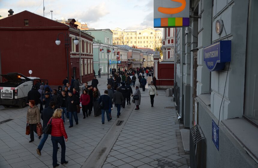 Новые пешеходные улицы открылись в центре Москвы 4 фото