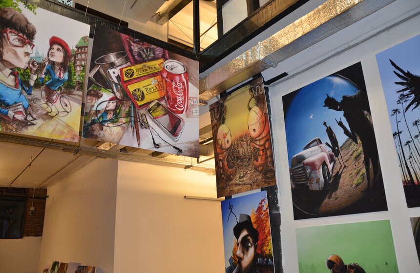 В ARTPLAY проходит выставка иллюстраций "Имаджинариума" 17 фото