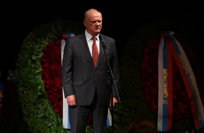 Церемония прощания с актером Николаем Губенко прошла в Москве 17 фото