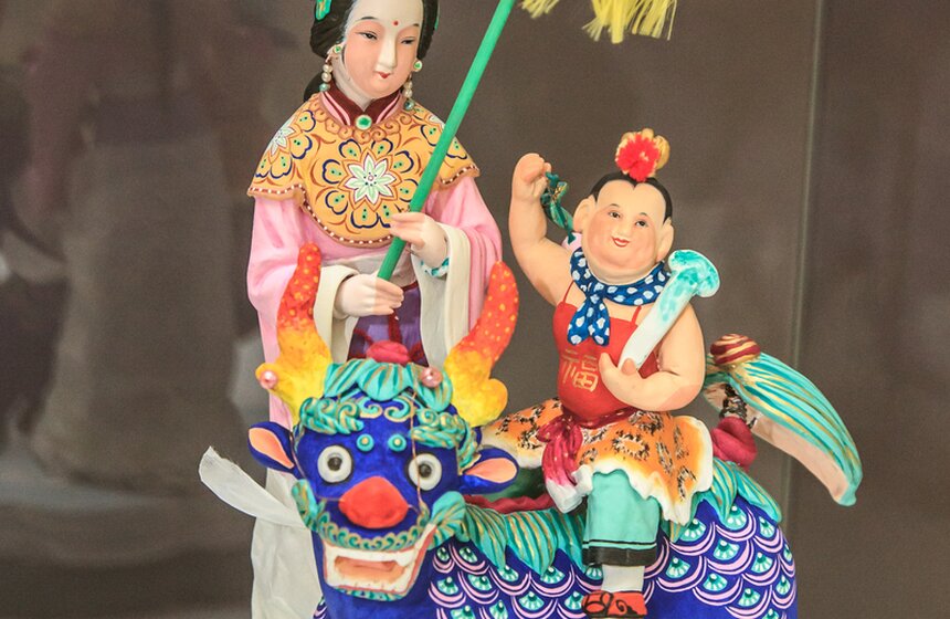 Уникальные китайские игрушки привезли в "Новый Манеж" 5 фото