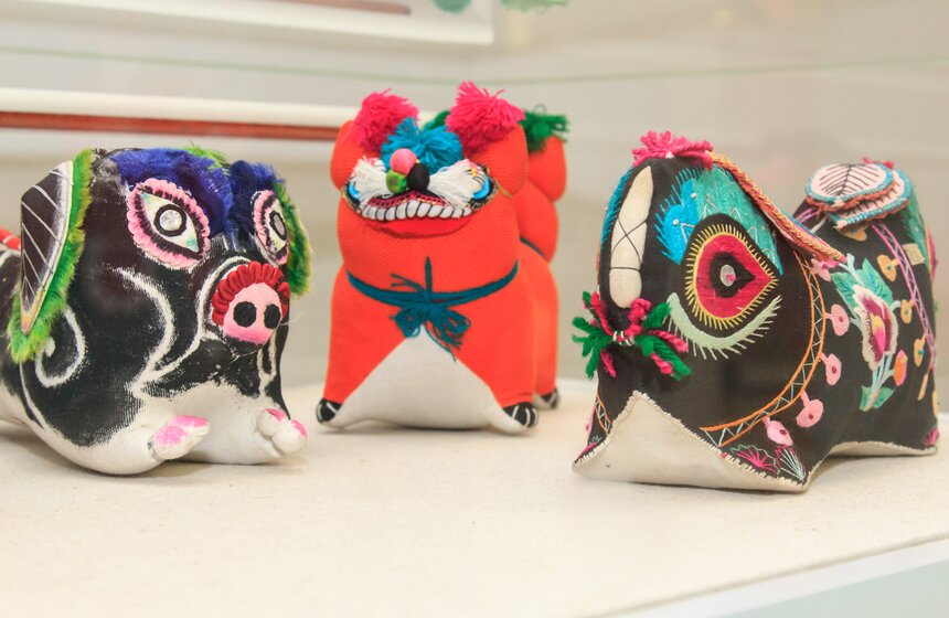 Уникальные китайские игрушки привезли в "Новый Манеж" 10 фото