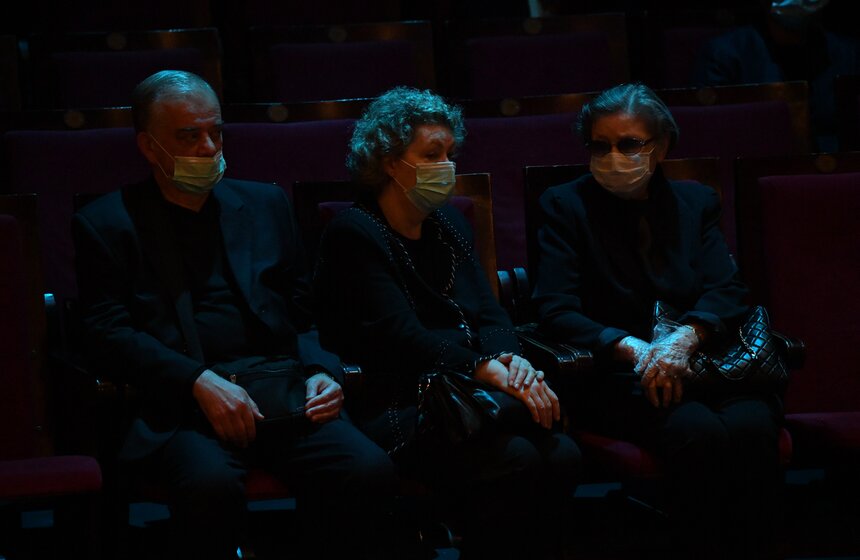 Церемония прощания с актером Николаем Губенко прошла в Москве 7 фото