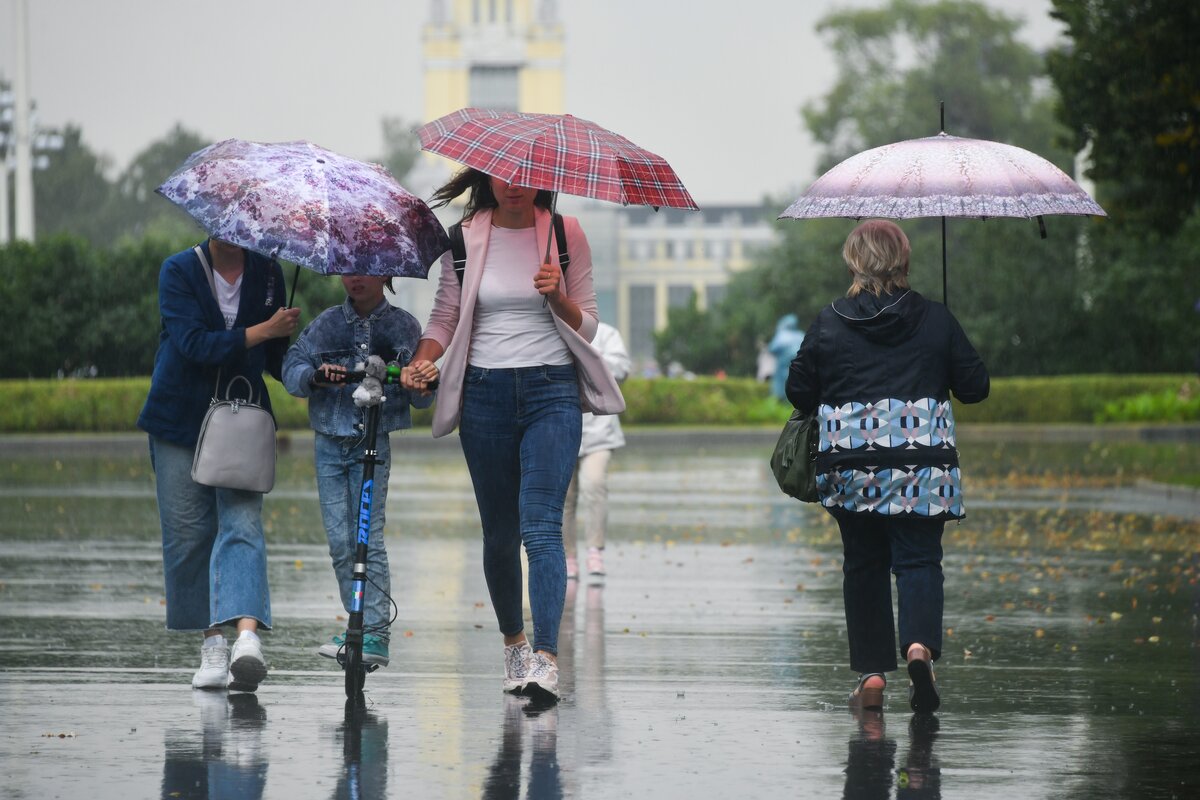 Москва непогода