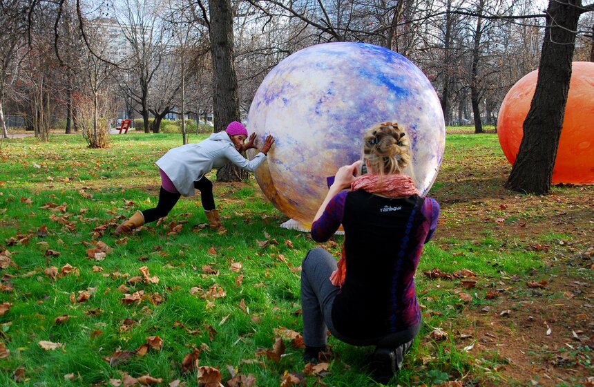 Фестиваль "Праздник света и звука" открылся на Воробьевых горах 4 фото