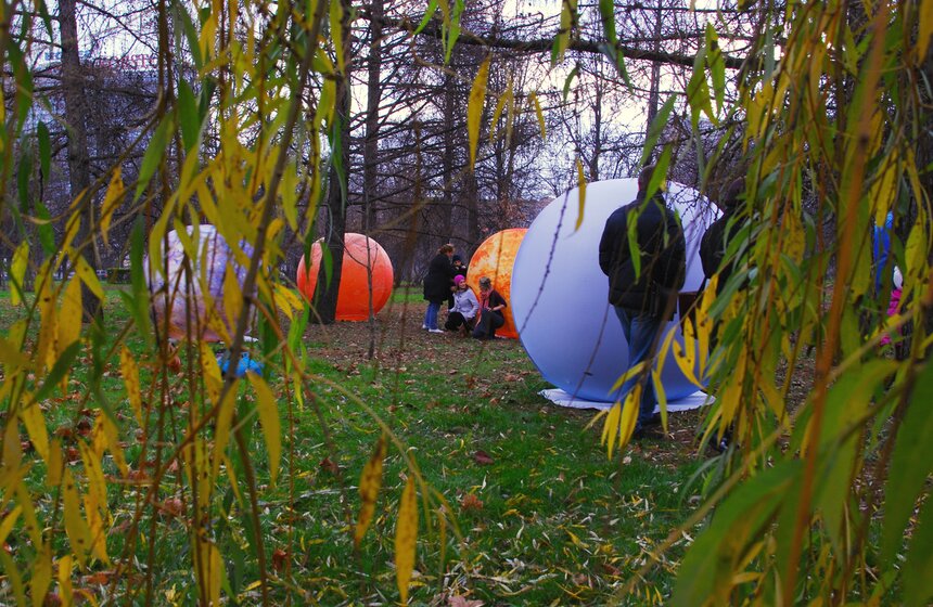 Фестиваль "Праздник света и звука" открылся на Воробьевых горах 5 фото