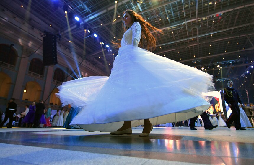 Благотворительный кадетский бал прошел в Москве 24 фото