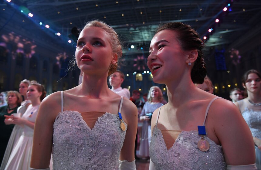 Благотворительный кадетский бал прошел в Москве 25 фото