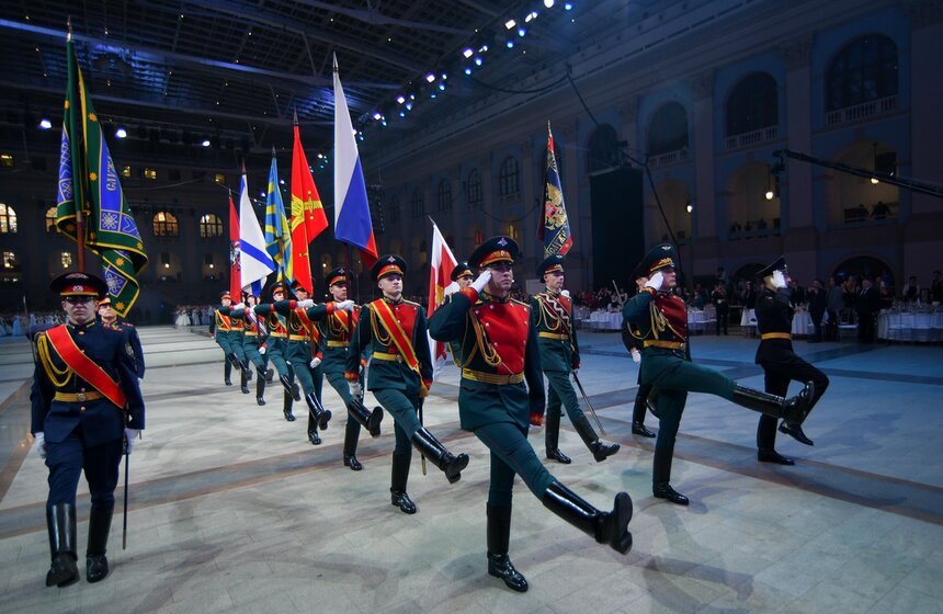 Благотворительный кадетский бал прошел в Москве 3 фото