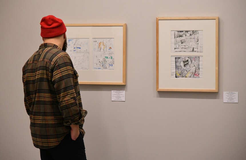Выставки мультипликатора Андрея Хржановского и студентов Школы Родченко открылись в Москве 23 фото