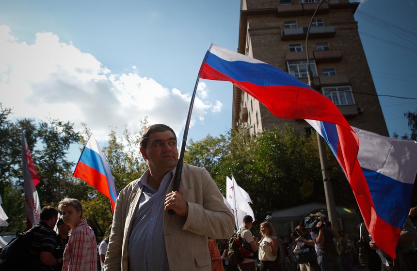 У Белого дома прошел митинг в память об августовском путче 18 фото