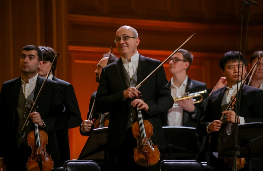 Концерт скрипача Джошуа Белла прошел в Москве 11 фото