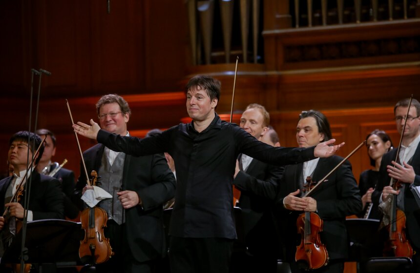 Концерт скрипача Джошуа Белла прошел в Москве 12 фото