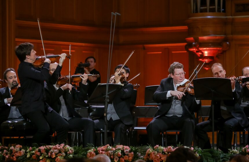 Концерт скрипача Джошуа Белла прошел в Москве 7 фото