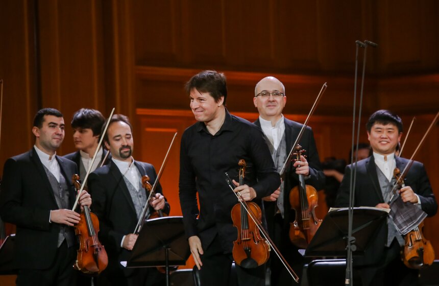 Концерт скрипача Джошуа Белла прошел в Москве 1 фото