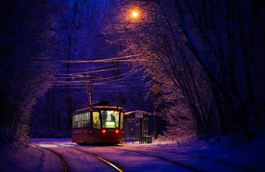 Снежный резерв. В Москве прошел первый в сезоне снегопад 17 фото