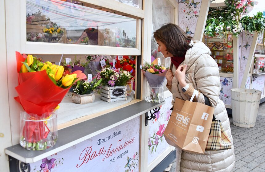 В Международный женский день в рамках фестиваля на площадках пройдут мастер-классы по флористике