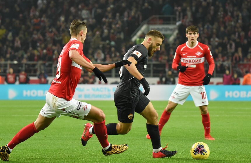 Но армейцы смогли реабилитироваться – на 17-й минуте ЦСКА сократил разрыв.
