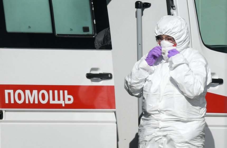 Больничный комплекс в Коммунарке оказывает помощь пациентам с COVID-19 10 фото