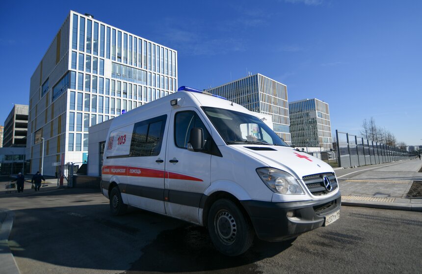 Больничный комплекс в Коммунарке оказывает помощь пациентам с COVID-19 12 фото