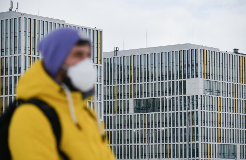 Больничный комплекс в Коммунарке принимает пациентов с подозрением на коронавирус 10 фото