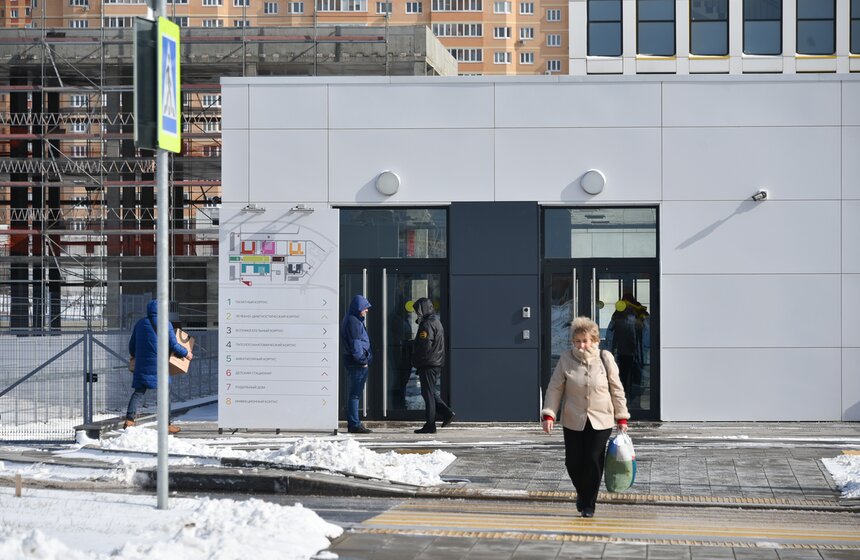 Больничный комплекс в Коммунарке принимает пациентов с подозрением на коронавирус 8 фото