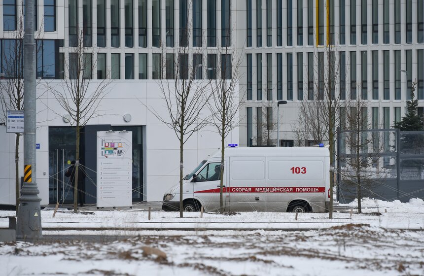 Больничный комплекс в Коммунарке принимает пациентов с подозрением на коронавирус 9 фото