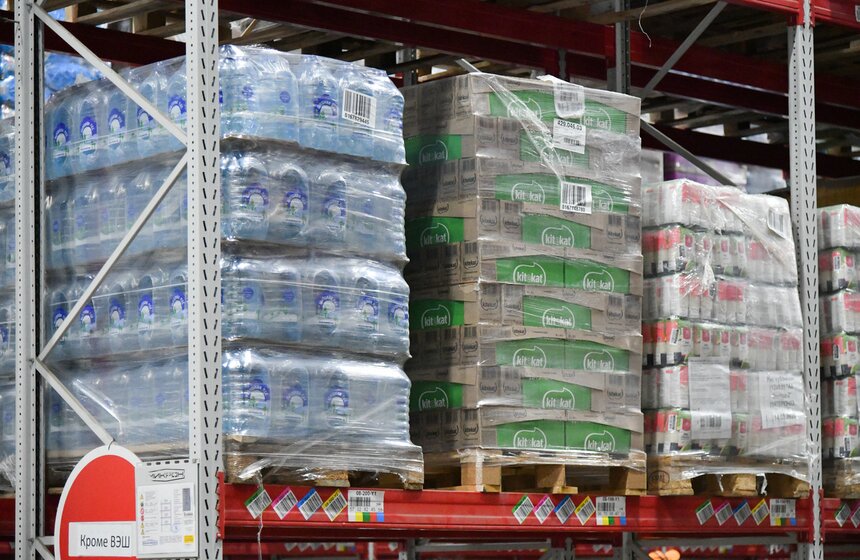 Работа распределительного центра торговой продуктовой сети 3 фото