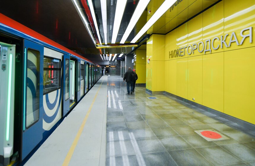 В Москве открыли второй участок Некрасовской линии метро 12 фото