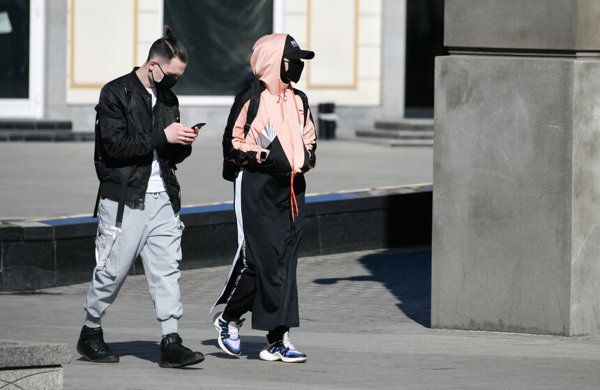 Жизнь Москвы в условиях коронавируса 10 фото