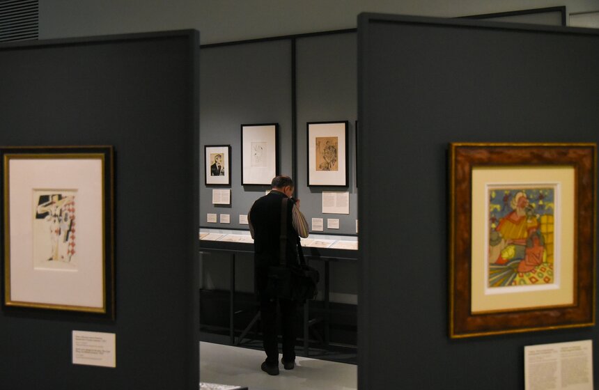 В Музее русского импрессионизма открылась выставка "Юрий Анненков. Революция за дверью" 4 фото