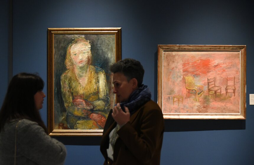 В Музее русского импрессионизма открылась выставка "Юрий Анненков. Революция за дверью" 12 фото