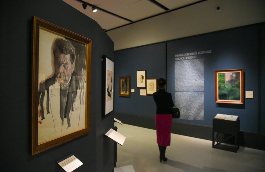 В Музее русского импрессионизма открылась выставка "Юрий Анненков. Революция за дверью" 8 фото