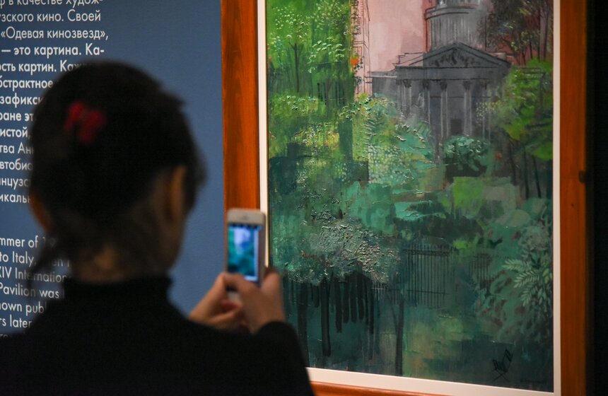 В Музее русского импрессионизма открылась выставка "Юрий Анненков. Революция за дверью" 15 фото