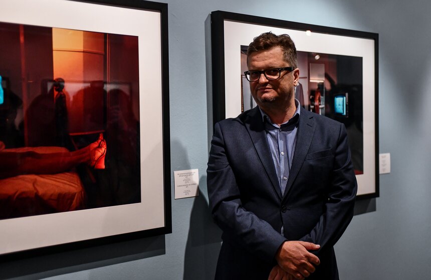 Сын фотографа Самюэль Бурден приехал в Москву, чтобы показать работы отца