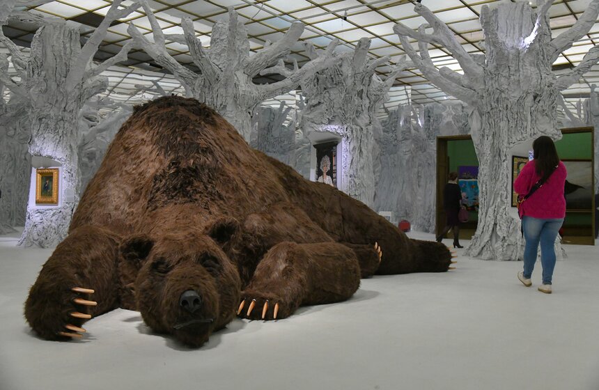 Экспозиция работает для посетителей с 22 февраля