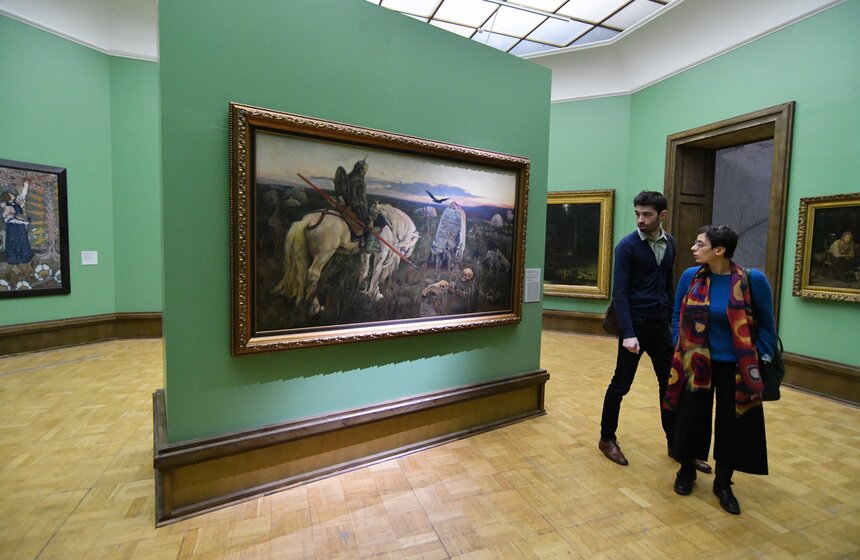 В состав проекта вошли произведения из собраний Третьяковской галереи, Русского музея, Московского музея современного искусства