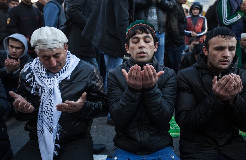 Мусульмане отмечают праздник жертвоприношения Курбан-байрам 5 фото