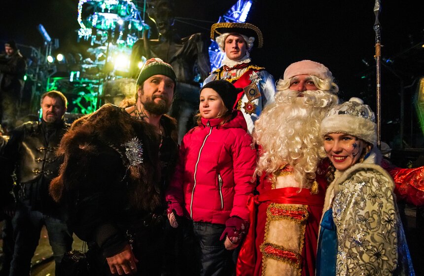 Новогодние представления в Байк-центре посетили дети не только из Москвы и Подмосковья, но и из других городов России