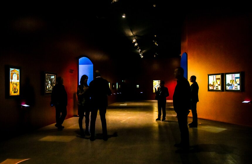 В первом зале находятся ранние работы Дали, во втором – периода расцвета, а в третьем – более поздние произведения