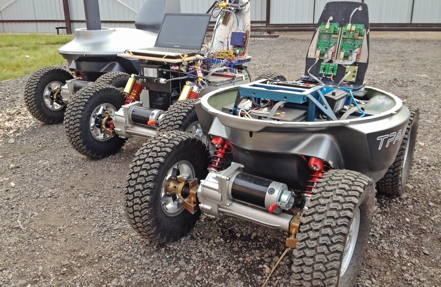 Робот "Трал Патруль" будет следить за порядком в "Сокольниках" 11 фото