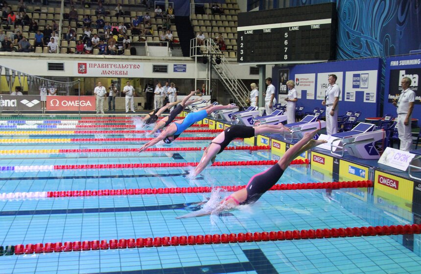 В "Олимпийском" прошел этап Кубка мира FINA по плаванию 7 фото