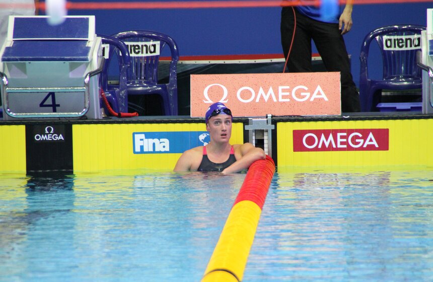 В "Олимпийском" прошел этап Кубка мира FINA по плаванию 16 фото