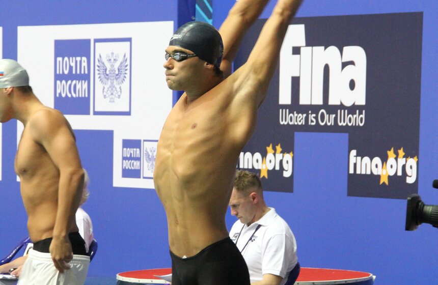 В "Олимпийском" прошел этап Кубка мира FINA по плаванию 6 фото