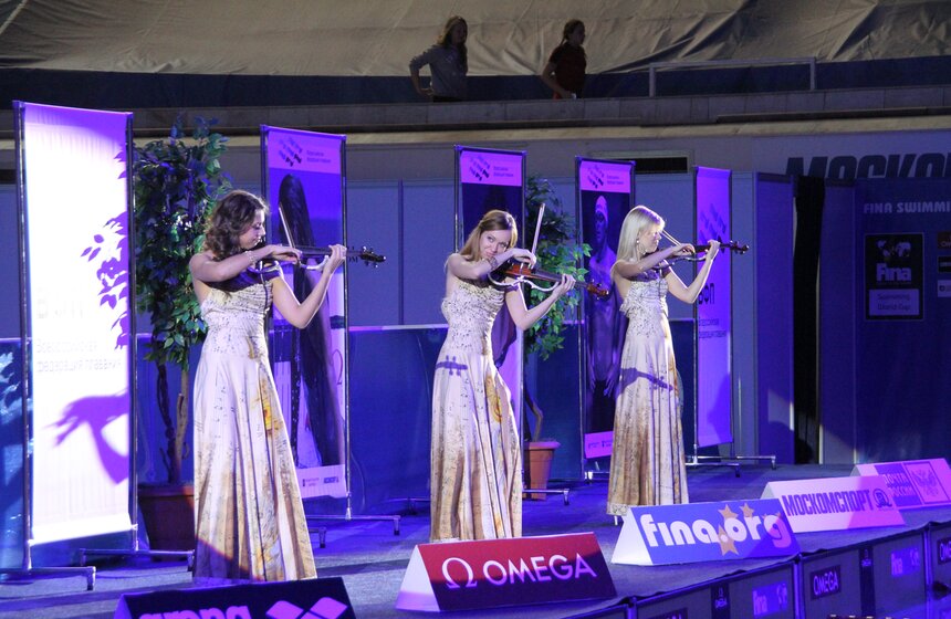 В "Олимпийском" прошел этап Кубка мира FINA по плаванию 1 фото