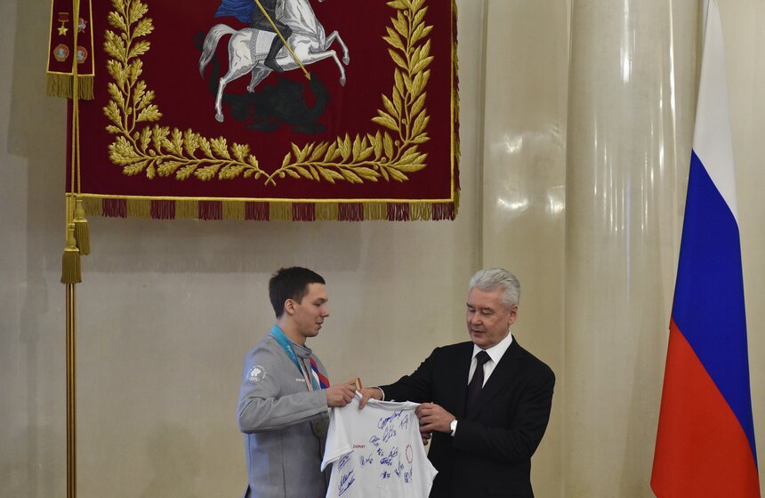 Москвичи внесли наиболее ощутимый вклад в победу олимпийской сборной атлетов из России. На фото − серебряный призер ОИ-2018 фигурист Дмитрий Соловьев