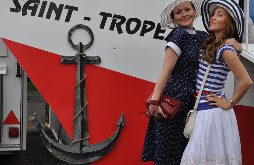 Акция "Леди на велосипеде" в парке "Сокольники" 13 фото