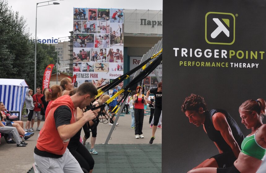 В парке Горького состоялась фитнес-конвенция 7 фото